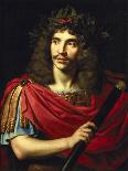 Moliere in the Role of Caesar in Corneille's 'The Death of Pompey'-Nicolas Mignard-Art Print