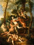 Arcadian Shepherds, circa 1650-Nicolas Poussin-Giclee Print