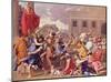Nicolas Poussin (Rape of the Sabine Women) Art Poster Print-null-Mounted Poster