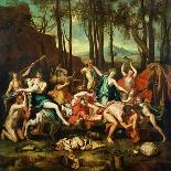 The Rape of the Sabine Women-Nicolas Poussin-Giclee Print