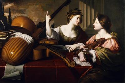 Divine Inspiration of Music, c.1640