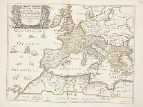 Map of the Roman Empire, C.1675-76-Nicolas Sanson D'abbeville-Giclee Print