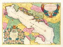 Principality of Genoa, Map, Paris-Nicolas Sanson-Giclee Print