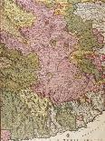 Principality of Genoa, Map, Paris-Nicolas Sanson-Framed Giclee Print