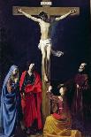Christ on the Cross with the Virgin, Mary Magdalene, St. John and St. Francis of Paola-Nicolas Tournier-Giclee Print