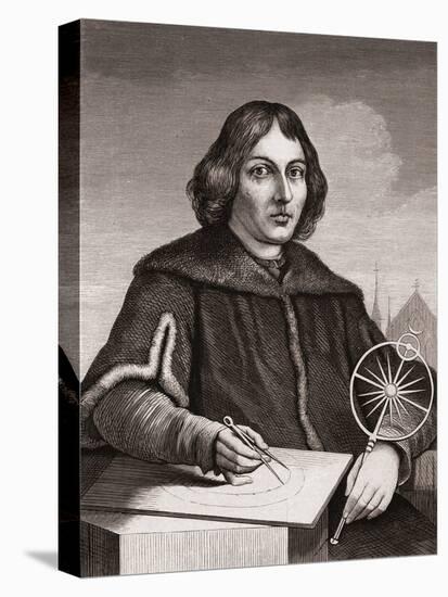 Nicolaus Copernicus, C.1850-null-Stretched Canvas