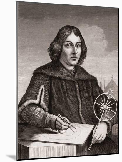 Nicolaus Copernicus, C.1850-null-Mounted Giclee Print