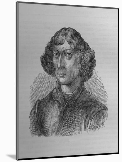 Nicolaus Copernicus, Polish mathematician and astronomer, 1894-Unknown-Mounted Giclee Print