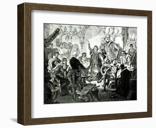 Nicolaus Copernicus-Elviro Michael Andriolli-Framed Giclee Print