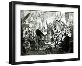 Nicolaus Copernicus-Elviro Michael Andriolli-Framed Giclee Print