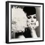 Nicole de la Marge in a Peter Shepherd Velvet Cap, 1965-John French-Framed Giclee Print