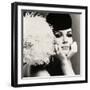 Nicole de la Marge in a Peter Shepherd Velvet Cap, 1965-John French-Framed Premium Giclee Print