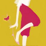 Butterfly Ballet Flat-Nicole De Rueda-Art Print