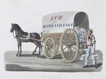 The Ice Cart, 1840-48-Nicolino Calyo-Framed Giclee Print