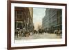 Nicollet Avenue, Minneapolis, Minnesota-null-Framed Art Print