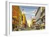 Nicollet Avenue, Minneapolis, Minnesota-null-Framed Art Print