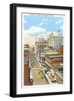 Nicollet Avenue, Minneapolis, Minnesota-null-Framed Art Print