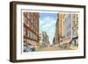 Nicollet Avenue, Minneapolis, Minnesota-null-Framed Art Print