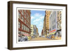 Nicollet Avenue, Minneapolis, Minnesota-null-Framed Art Print