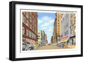 Nicollet Avenue, Minneapolis, Minnesota-null-Framed Art Print