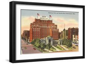 Nicollet Hotel, Minneapolis, Minnesota-null-Framed Art Print