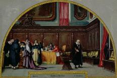 The Trial of Galileo Galilei in 1633-Nicolo Barabino-Giclee Print