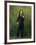 Nicolo Paganini, after 1830-Georg Friedrich Kersting-Framed Giclee Print