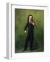 Nicolo Paganini, after 1830-Georg Friedrich Kersting-Framed Giclee Print