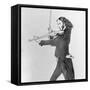 Nicolo Paganini Playing Violin-null-Framed Stretched Canvas