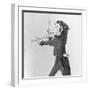 Nicolo Paganini Playing Violin-null-Framed Photographic Print
