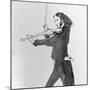 Nicolo Paganini Playing Violin-null-Mounted Photographic Print
