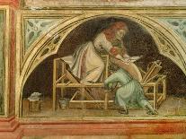 The Stone Cutter, from 'The Working World' Cycle after Giotto, C.1450-Nicolo & Stefano Da Ferrara Miretto-Giclee Print