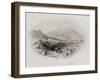 Nicolosi and Mount Etna-null-Framed Giclee Print