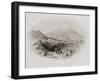 Nicolosi and Mount Etna-null-Framed Giclee Print