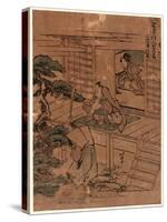 Nidanme-Katsushika Hokusai-Stretched Canvas