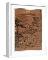 Nidanme-Katsushika Hokusai-Framed Giclee Print