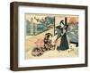 Nidanme-Utagawa Kuniyasu-Framed Giclee Print