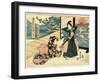 Nidanme-Utagawa Kuniyasu-Framed Giclee Print