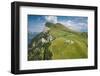 Niderbauen, Mountain Seelis, Aerial Picture, Emmetten, Zentralschweiz, Region of Vierwaldstättersee-Frank Fleischmann-Framed Photographic Print