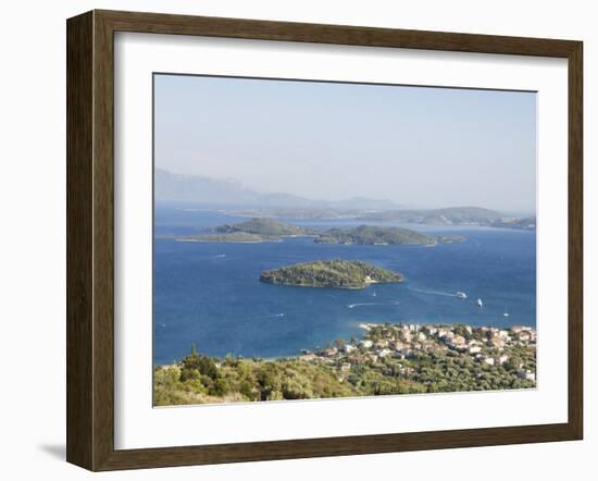 Nidri, Lefkada, Ionian Islands, Greek Islands, Greece, Europe-Robert Harding-Framed Photographic Print