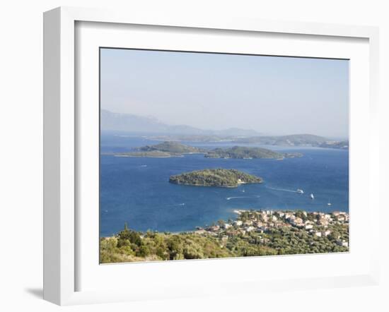 Nidri, Lefkada, Ionian Islands, Greek Islands, Greece, Europe-Robert Harding-Framed Photographic Print