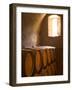 Niebaum-Coppola Estate Winery Wine Cellar, Rutherford, Napa Valley, California-Walter Bibikow-Framed Photographic Print