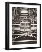 Niederfinow Boat Lift in the Berlin Shipyards, Germany in 1934-Robert Hunt-Framed Photographic Print