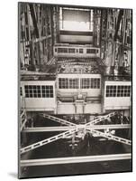 Niederfinow Boat Lift in the Berlin Shipyards, Germany in 1934-Robert Hunt-Mounted Photographic Print