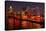 Niederhafen of Hamburg, at Night-Thomas Ebelt-Stretched Canvas