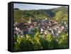 Niedermorschwihr, Alsace, France-Peter Adams-Framed Stretched Canvas