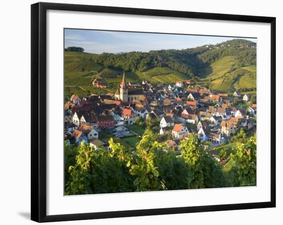 Niedermorschwihr, Alsace, France-Peter Adams-Framed Photographic Print