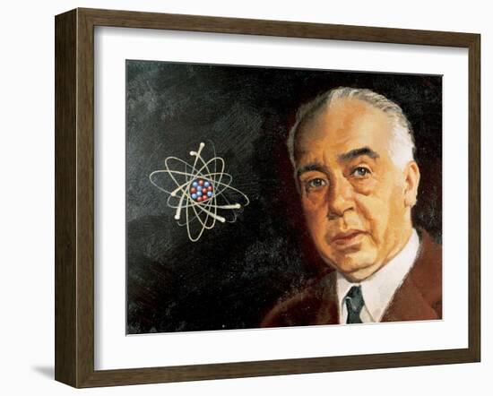 Niels Bohr (1885-1962). Danish Physicist-null-Framed Giclee Print