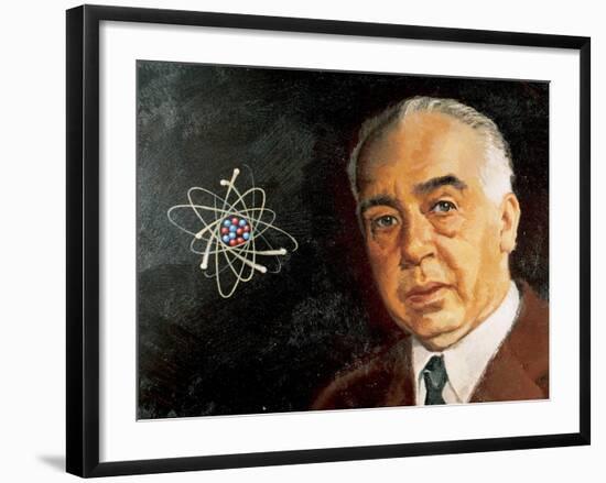 Niels Bohr (1885-1962). Danish Physicist-null-Framed Giclee Print