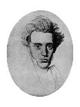 Soren Kierkegaard, Danish Philosopher and Theologian, C1840-Niels Christian Kierkegaard-Stretched Canvas